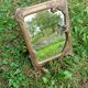 Brass retro mirror The Lady of the Lake