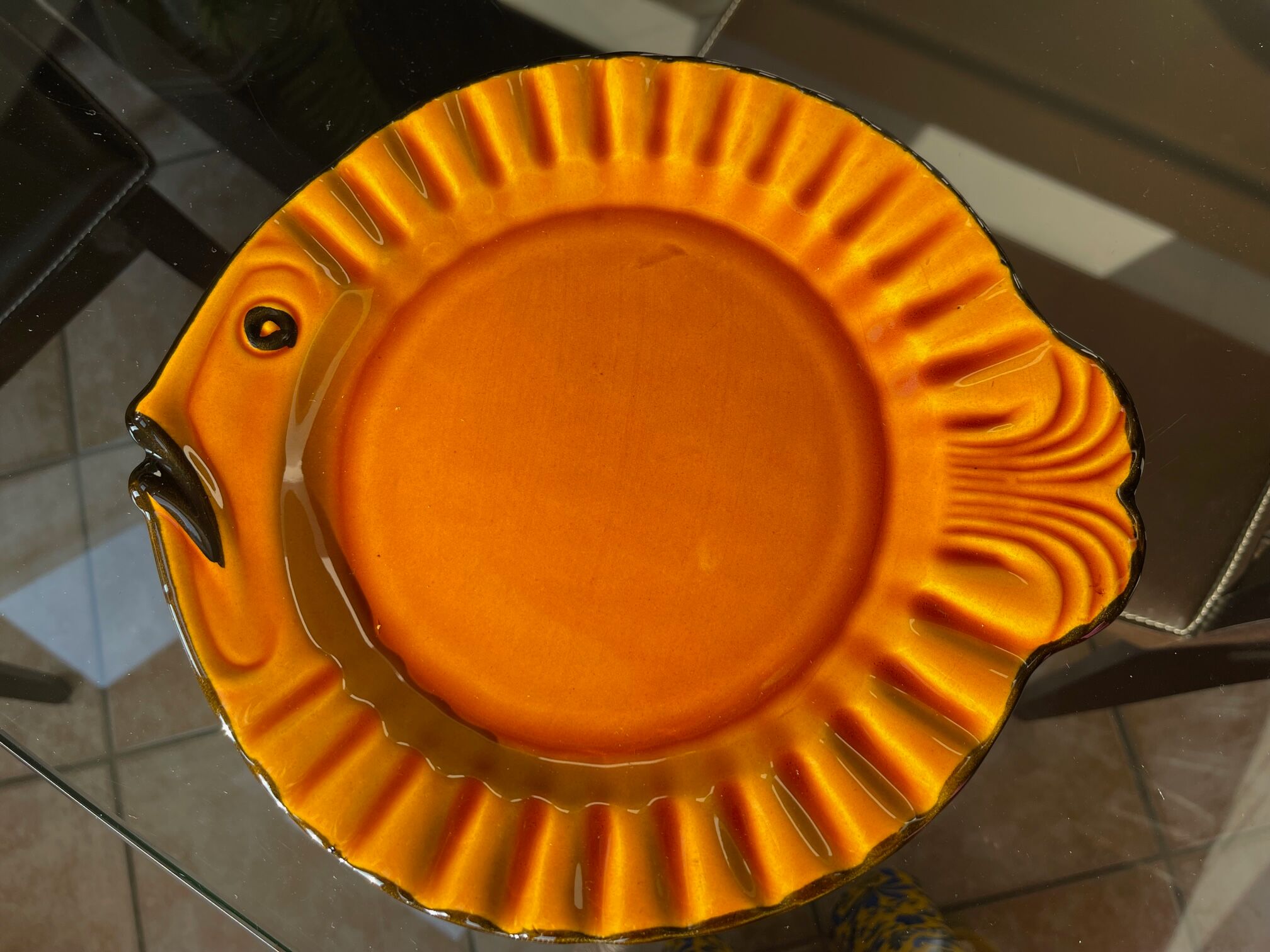 Plates and Dish Fish Vallauris