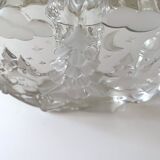 Vase solifleur en verre du milieu du siècle verre Walther