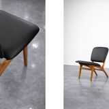 Vintage Mid-Century Swedish Modern Jylland Chairs from Jio Möbler, Set of 2