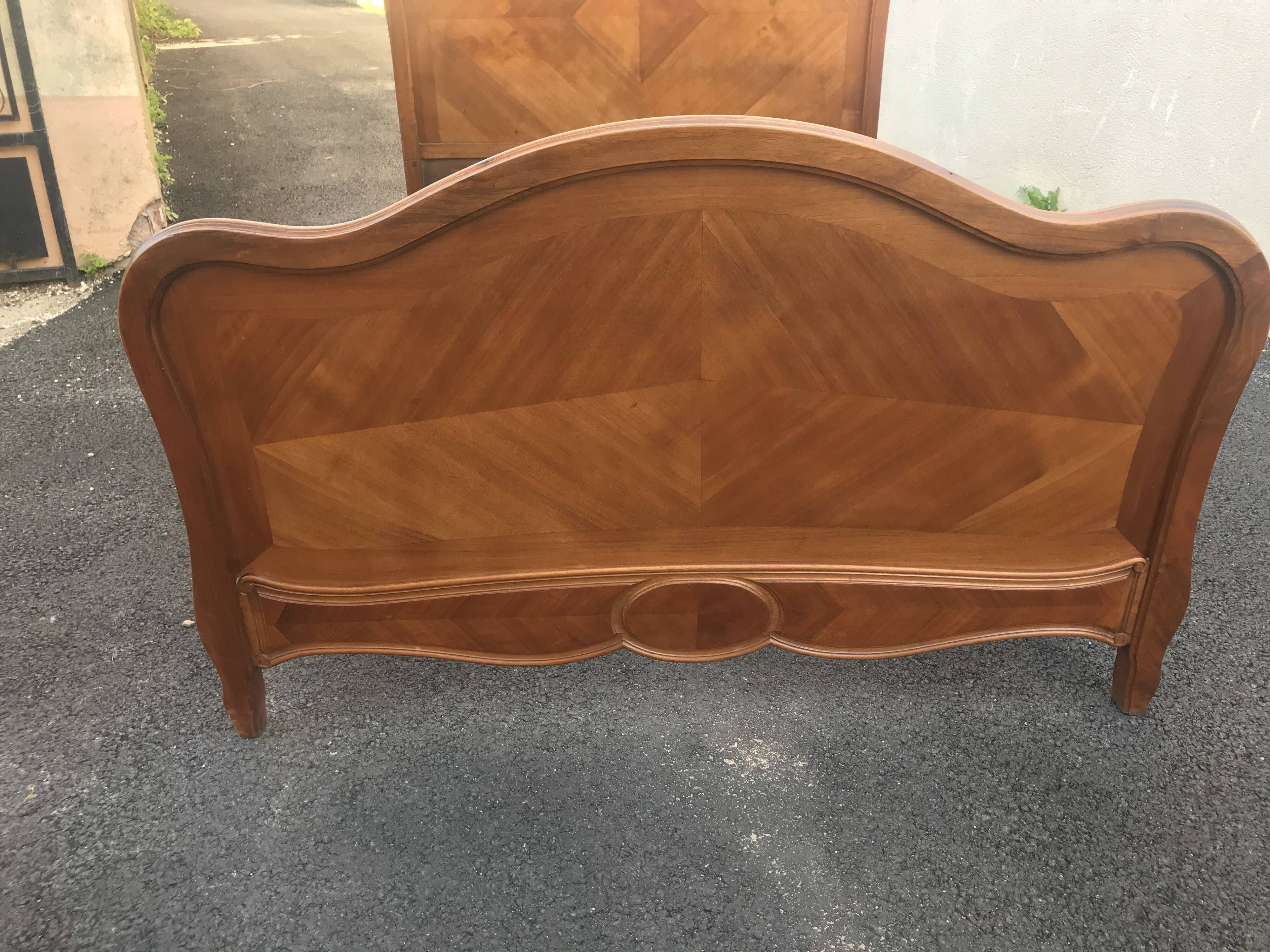 Bed Louis XV Rocaille