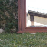 walnut mirror
