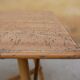 Vintage rattan coffee table