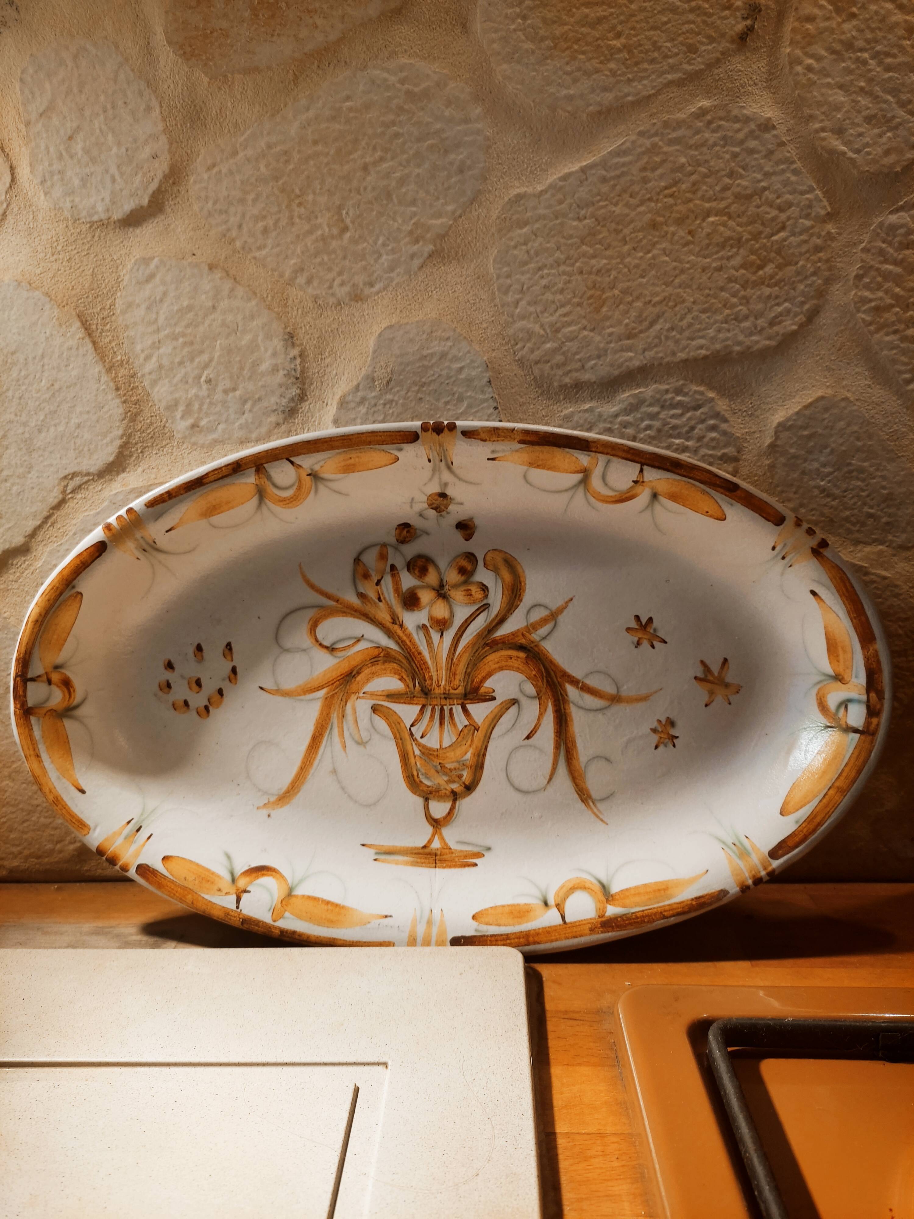 Oval flat sandstone Keraluc Quimper