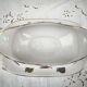 Sauce boat on a Limoges porcelain base with a hydrangea basket design.