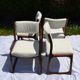 4 Baumann sleigh chairs