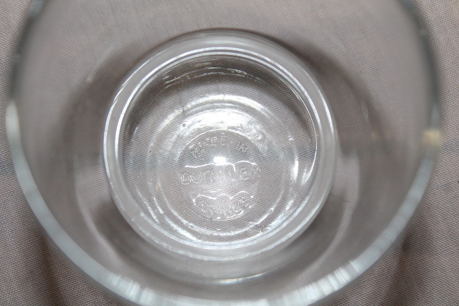 Lot of 6 Duralex glasses