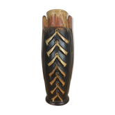 French art deco vase by Gilbert Metenier 42 cm
