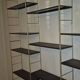 1960s IRON AND SHEET METAL WALL SHELVES