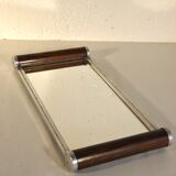 Art deco mirror plate 35 x 17 cm