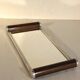 Art deco mirror plate 35 x 17 cm