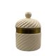 Tommaso Barbi, White Ice Bucket / jar, B Ceramiche Italy, ca. 1970