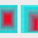 2 Contemporary Geometric Art Prints