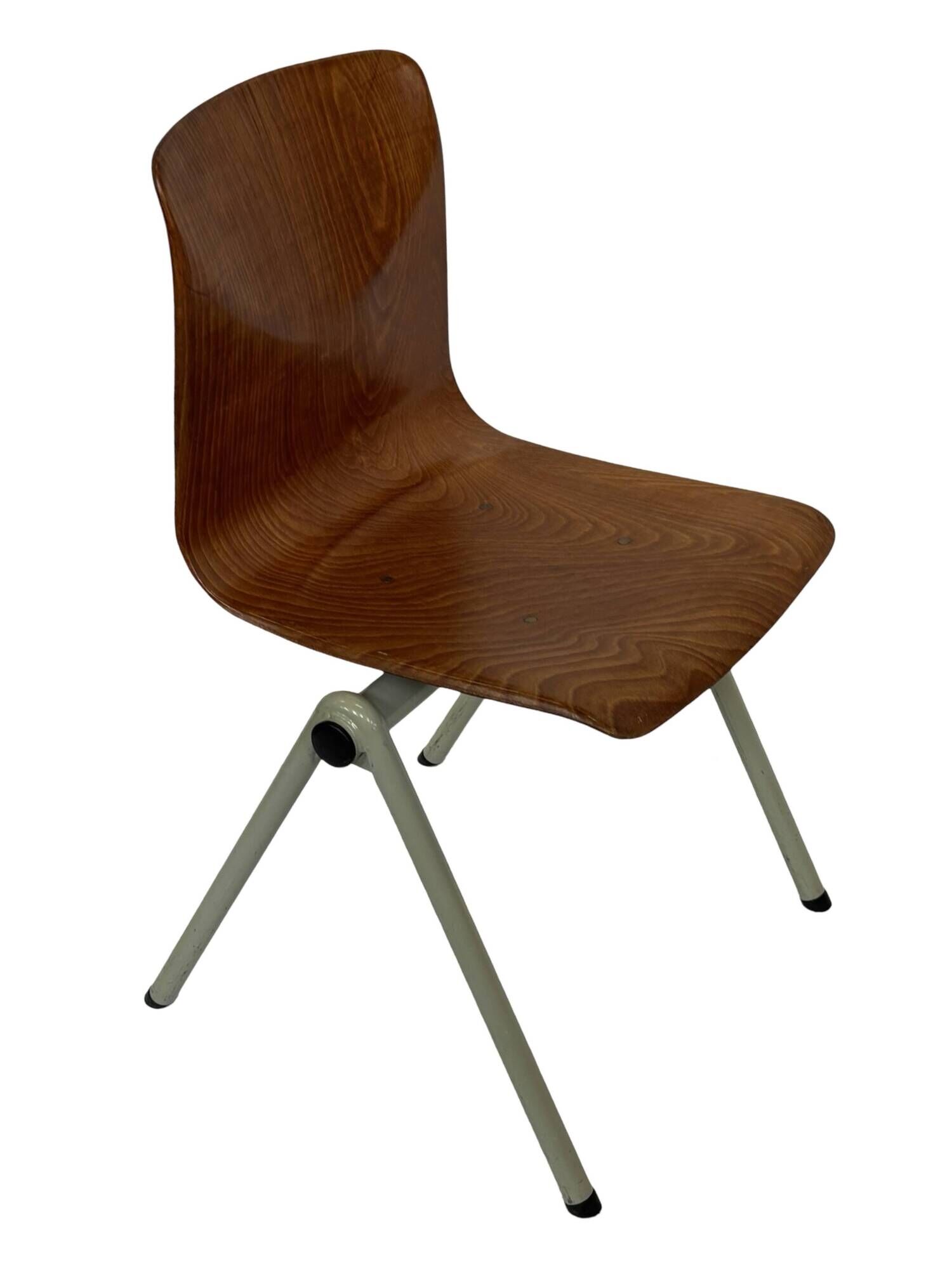 Vintage Chair Galvanitas Pagholz school chair design Dutch design
