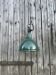 Industrial, Loft Green Enamel Pendant Lamp OBg-1, 1960s