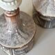Vintage stoneware table lamps by Jette Hellerøe for Axella, 1960s, set of 2