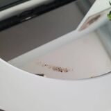 Miroir rond en plastique blanc Syla - Ref 702