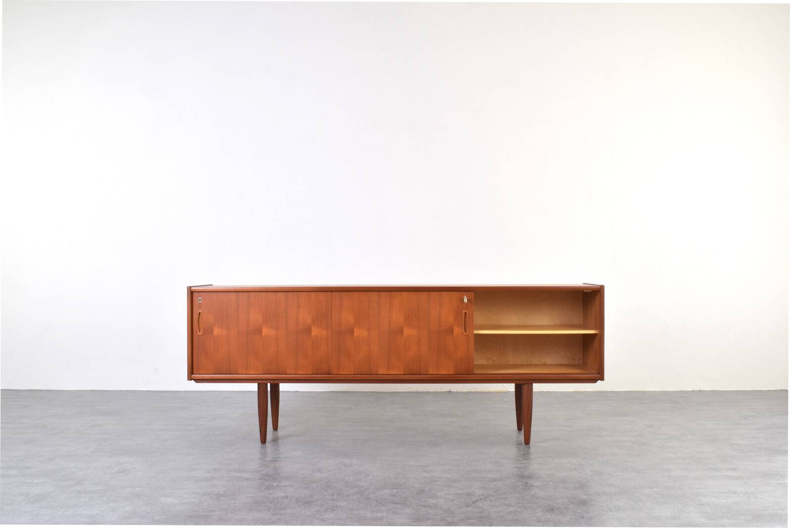 Mid-Century Danish Teak Sideboard, 1960s.