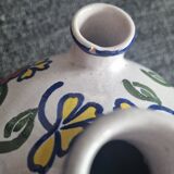 Vase pique flowers floral motif orchies moulin 7 g.123