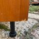 Commode en rotin et bois vintage