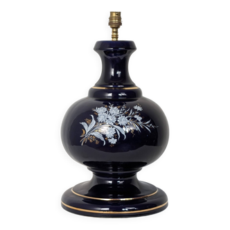 Pied de lampe porcelaine