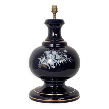 Pied de lampe porcelaine