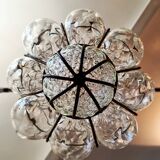 Murano glass hand-blown pendant light, mid-20th century