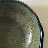 midcentury enamelled and signed ceramic bowl/tray