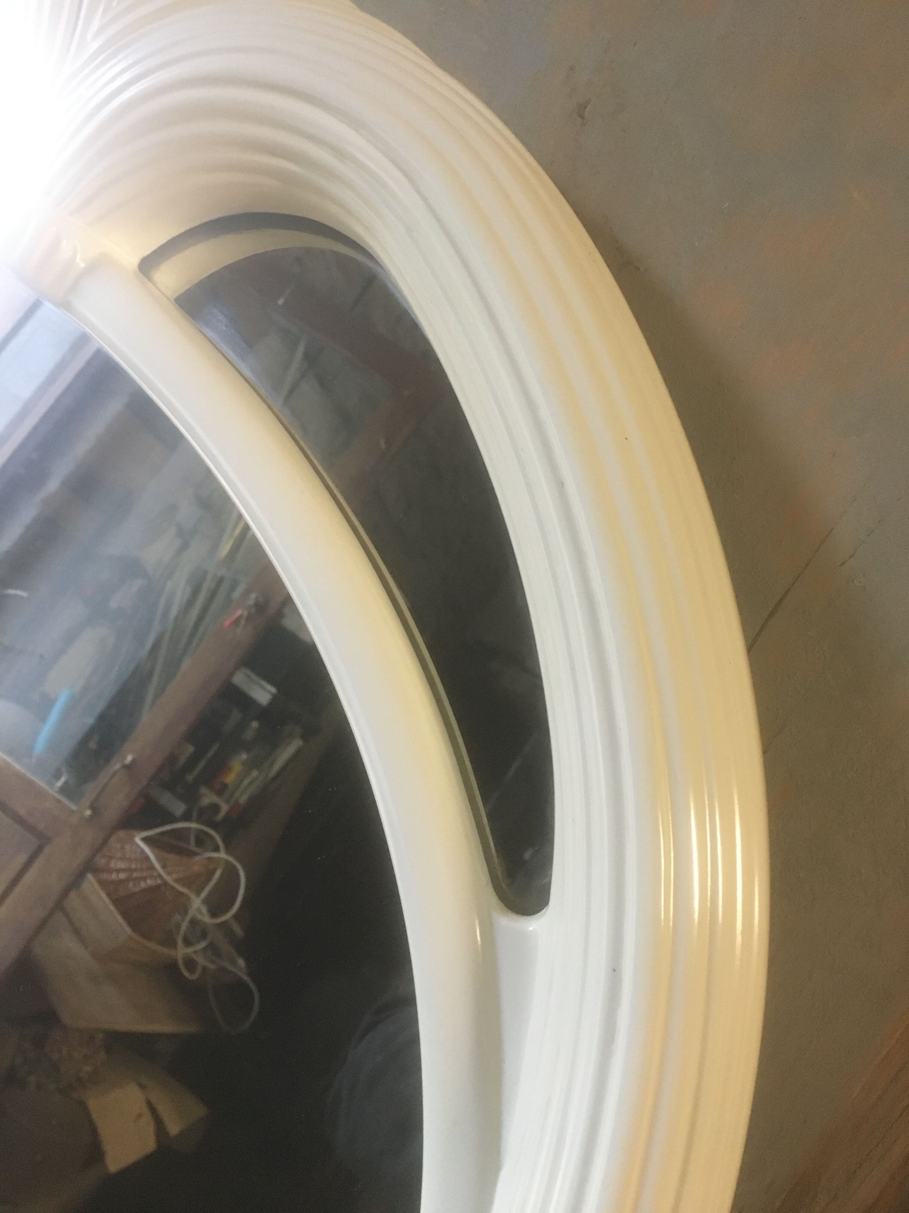 Miroir style art déco en plastique, années 60/70