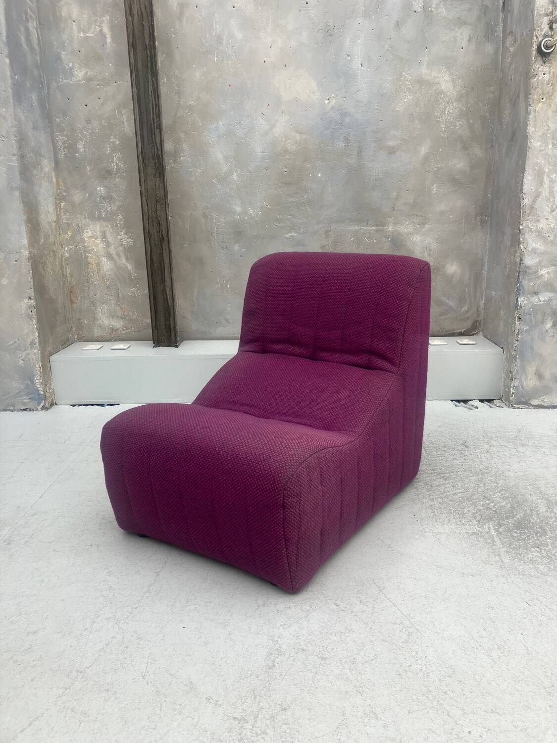Fauteuil chauffeuse vintage 1970