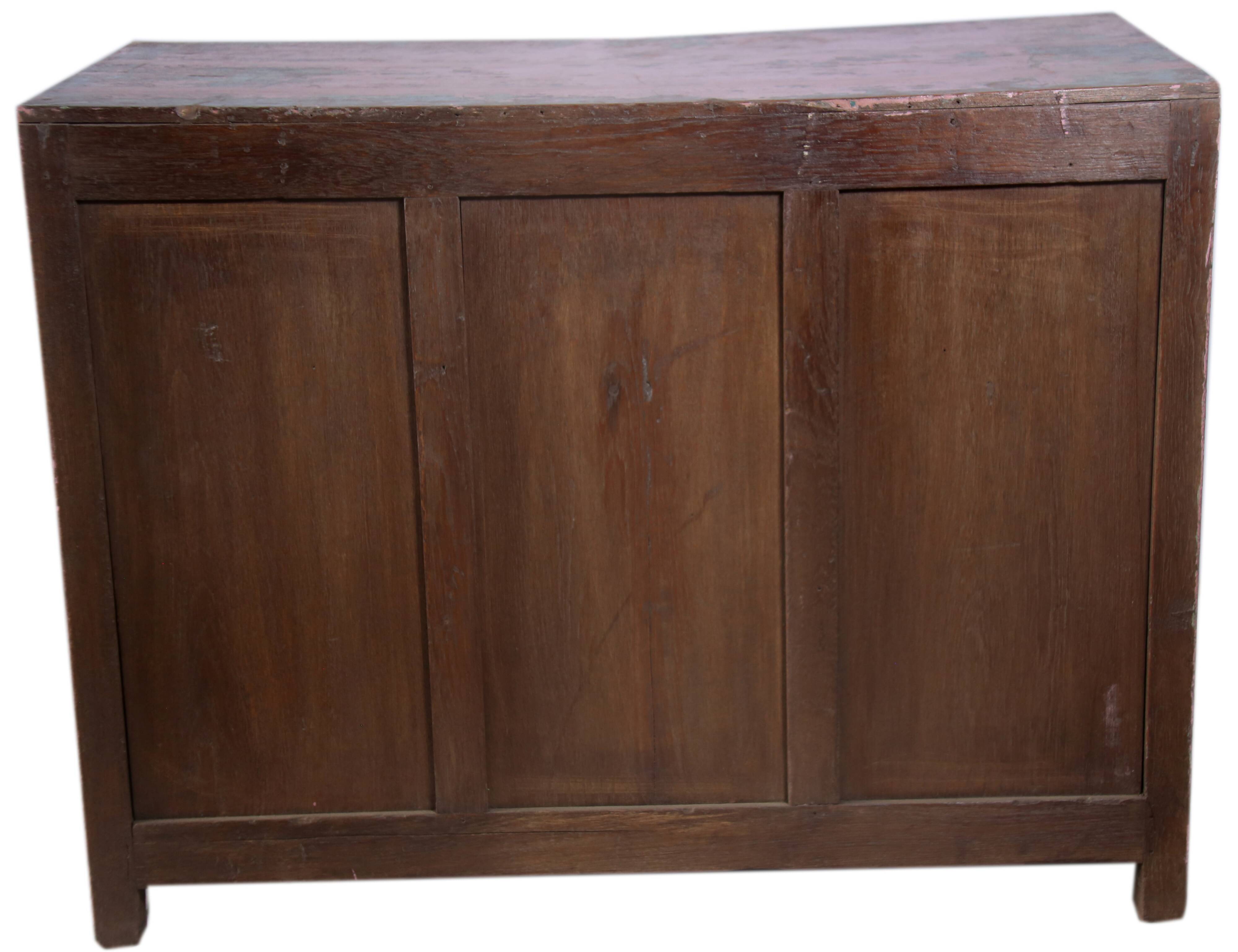 Former burmese tribal teak buffet