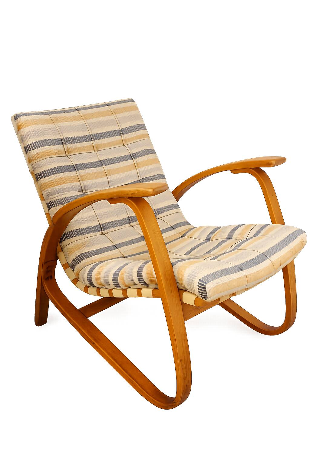 Jan Vaněk armchair, Závody Projekt, 1930s, Czechoslovak modernism