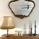 Antique Baroque Shell Mirror