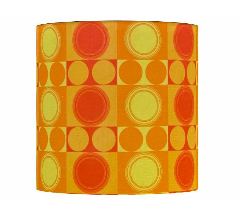 Focale H35 D35 lampshade - 1970s style fabric