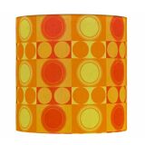 Focale H35 D35 lampshade - 1970s style fabric