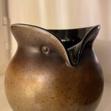 Bi-concept design glass paste vase