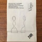 Postmodern Italian table lamp Virgin by Ilalia Gibertini for Nemo (Cassina), 1990s.