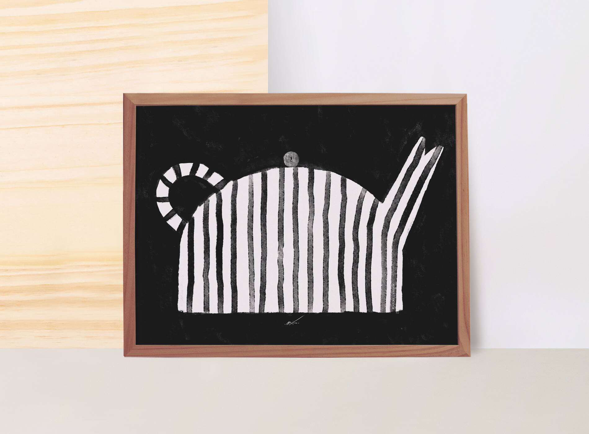 The teapot - Wall poster 70x50cm