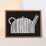 The teapot - Wall poster 70x50cm