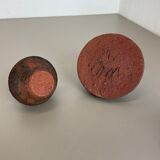 Set of 2 Studio Pottery Sculptural Objects Gerhard Liebenthron, Germany, 1970s