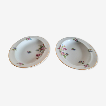 Set de 2 ramequins porcelaine de Limoges maison Raynaud