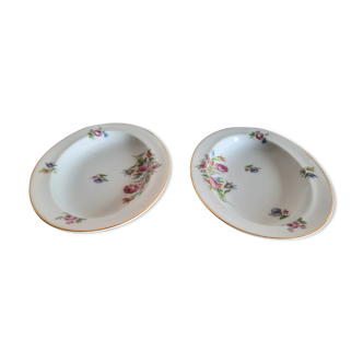 Set de 2 ramequins porcelaine de Limoges maison Raynaud