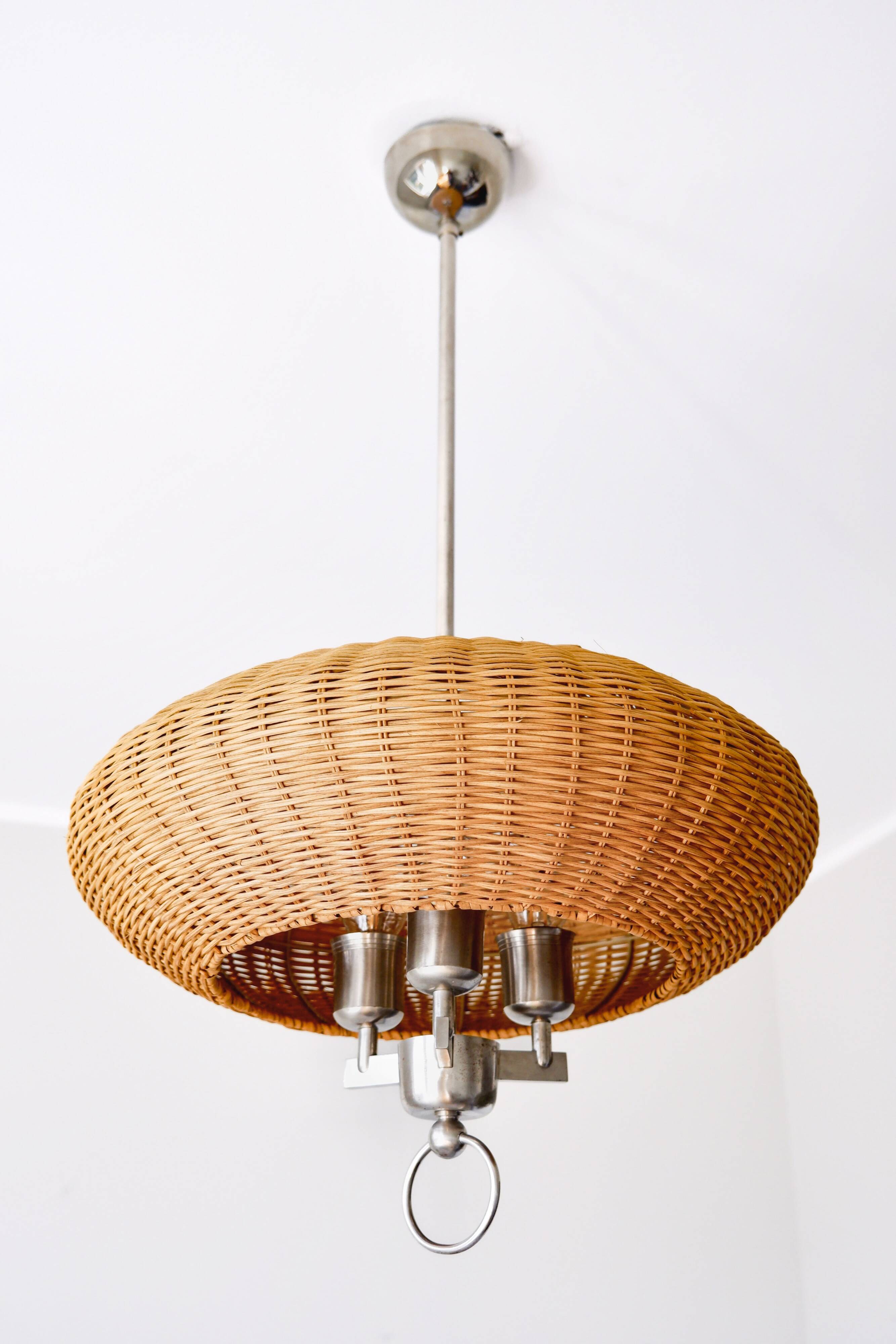 Paavo Tynell, model 1355 ceiling lamp manufactured by Taito in the 1940s