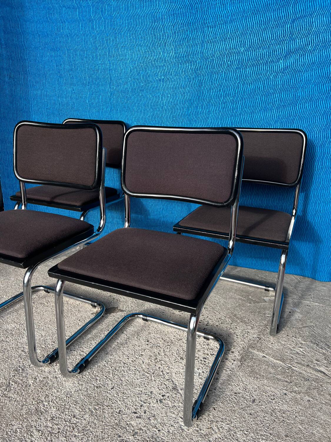 ENSEMBLE DE 4 CHAISES MARCEL BREUER