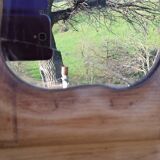 Mado buffet sanded black tray