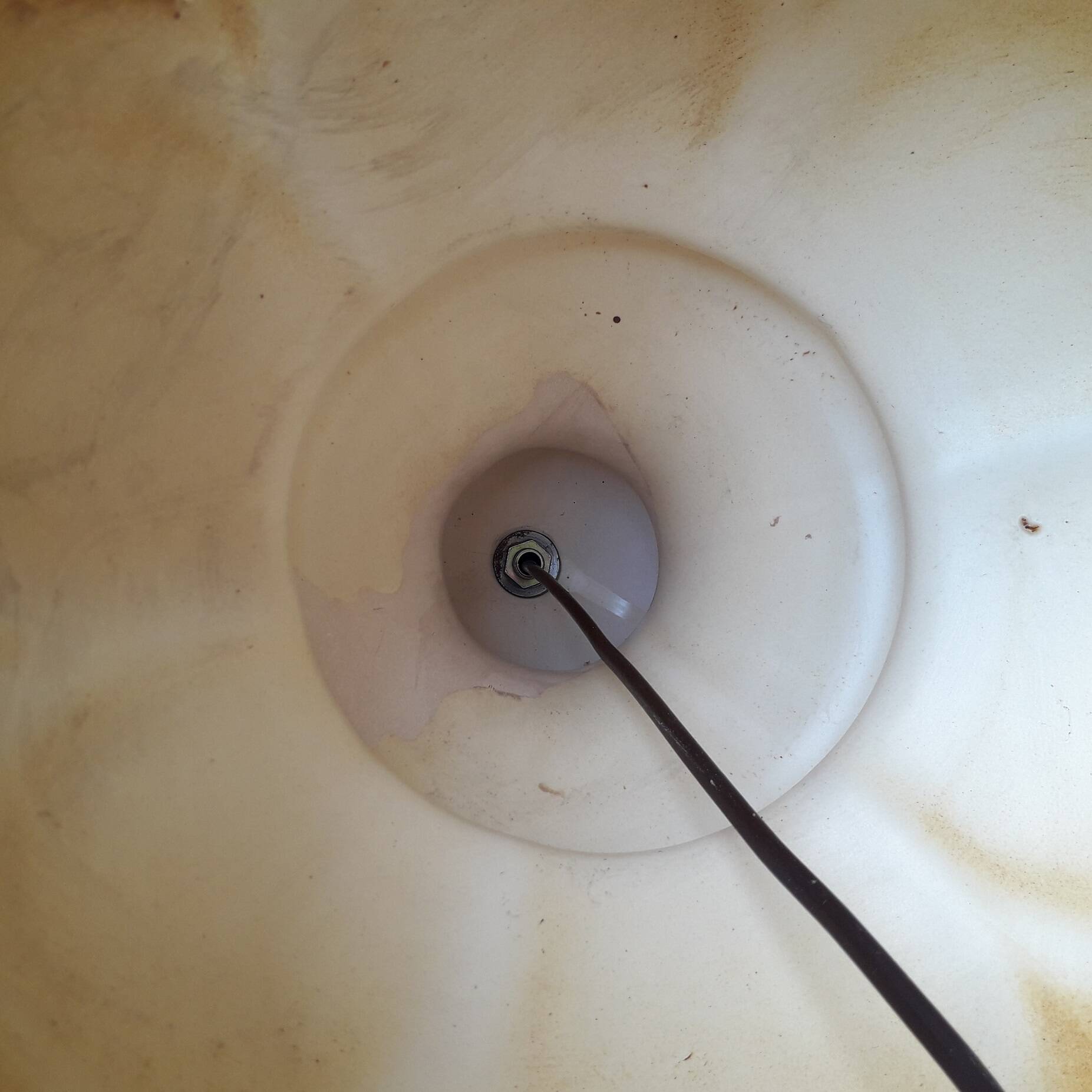 Ceramic lamp base
