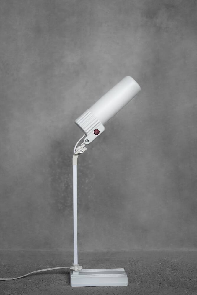 Modern adjustable desk lamp in mid-century style Dulux Junior by Lival Finland, 1980s.