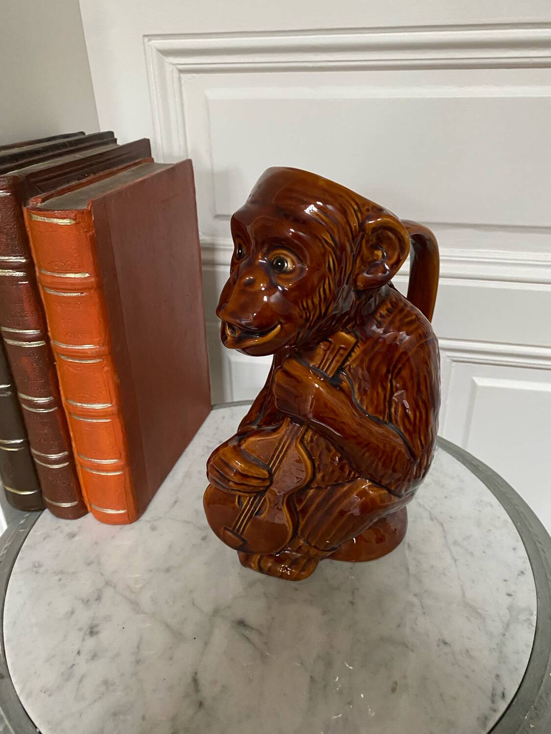 Vintage zoomorphic pitcher