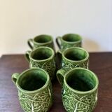 Vintage 50s-60s cabbage-shaped slushie coffee cups