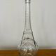 Bouteille verre vintage Tour Eiffel et Foot
